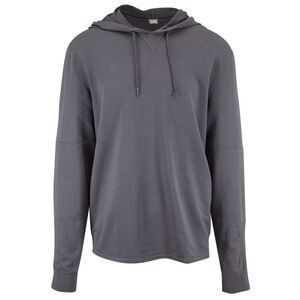 SWET TAILOR Lightweight Dark Gray Stretch Cotton Men's XL Hoodie
